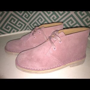 Clarks Originals Girls Desert boots size 12.5